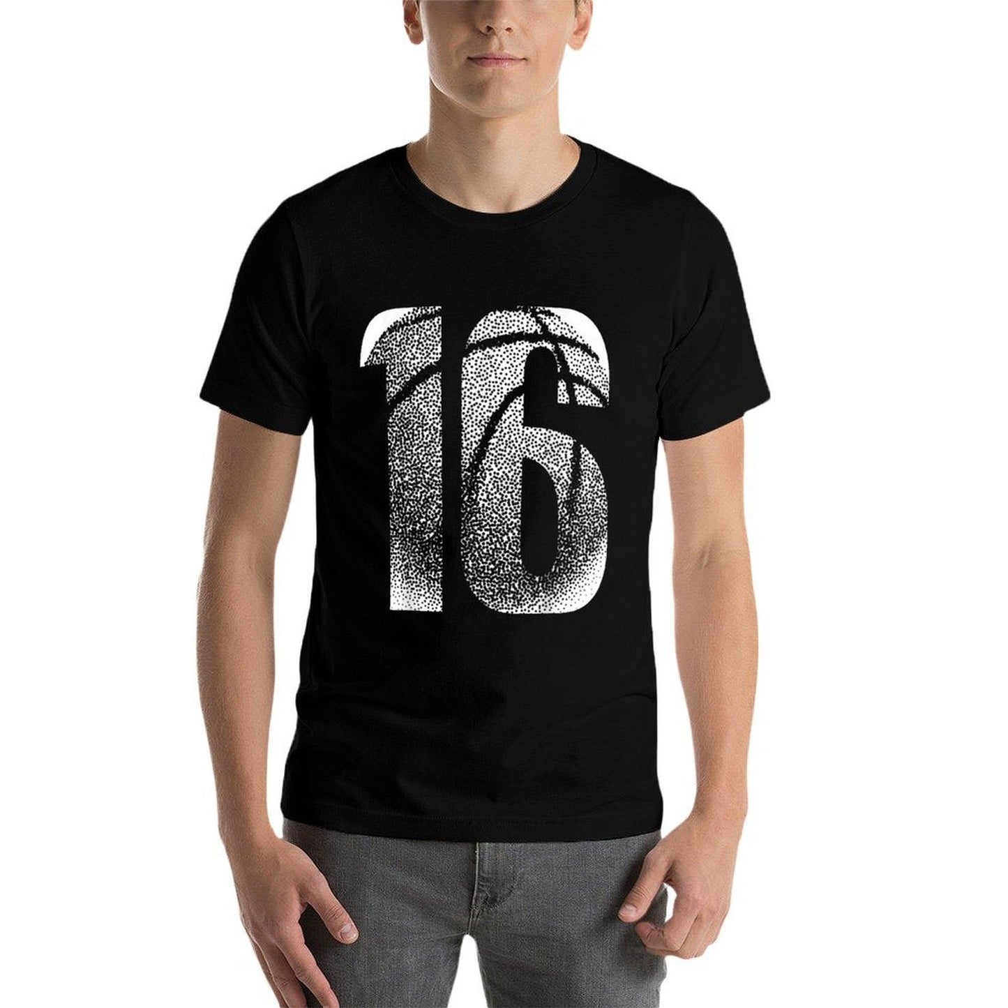 16th Birthday Boy Basketball Player Basketball 16 Years Old  Classic T-Shirt