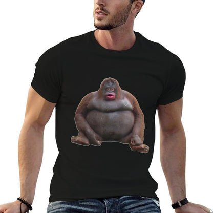 Uh Oh Stinky Poop Dank Memes Le Monke Orangutan  Eco-friendly Material T-Shirt