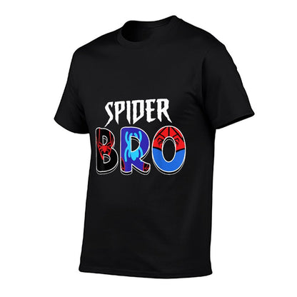 Spider Retro Bro Birthday Matching Family Spider Bday Party  Fade-proof Color T-Shirt
