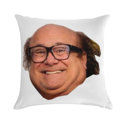 Danny Devito Soft Short Plush Fabric Throw Pillow