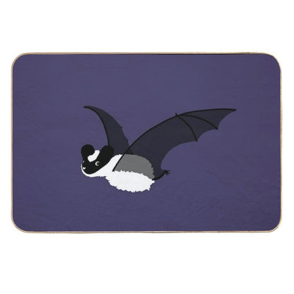 Murphy, Hero of The Night  Fade-Resistant Bath Mat