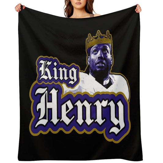 King Henry Ravens Derrick Henry Multi-functional Throw Blanket