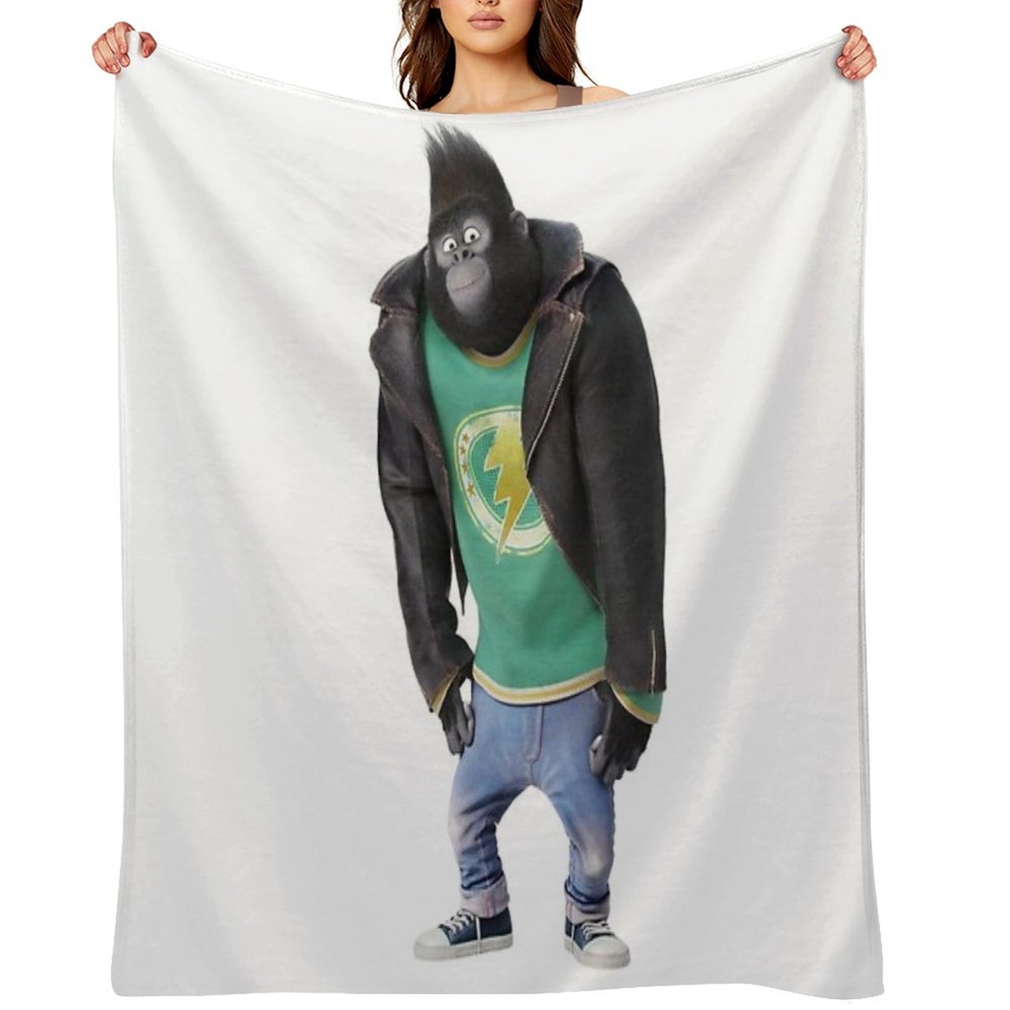 Johnny Sing 2 Versatility Throw Blanket