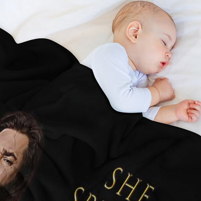 She Speaks The Bullshit - Laszlo Multi-functional Throw Blanket