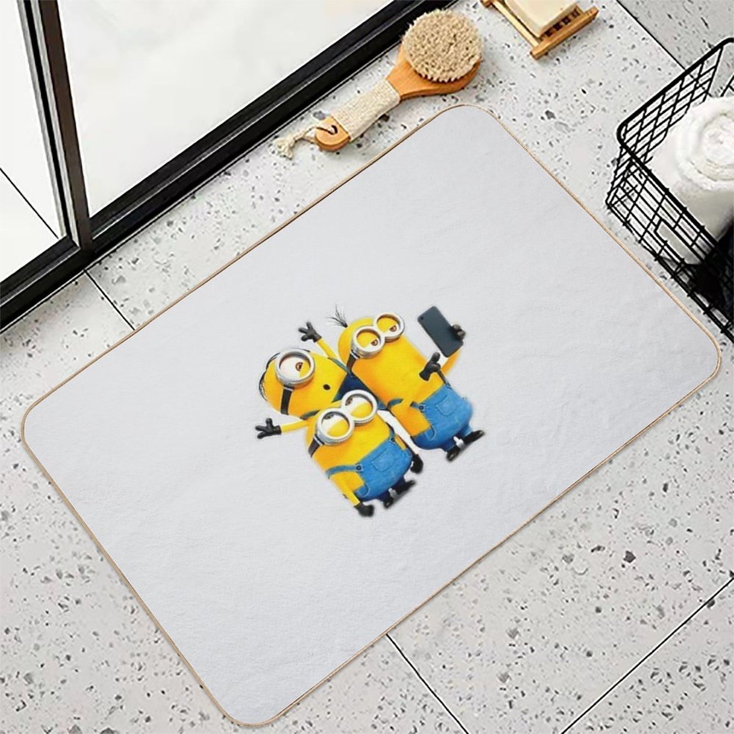 Minion  Repositionable Bath Mat