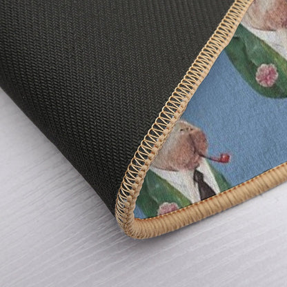 Walrus Green  High-Traffic Bath Mat