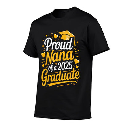 Proud Nana Of A 2025 Graduate  Slim-fit Cut T-Shirt