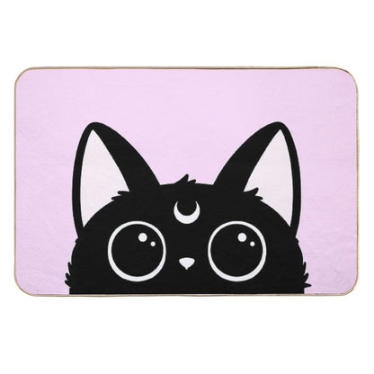 Hewwo  Pink  Nikury  Fade-Resistant Bath Mat