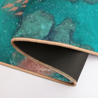 Saltwater Summer  Repositionable Bath Mat
