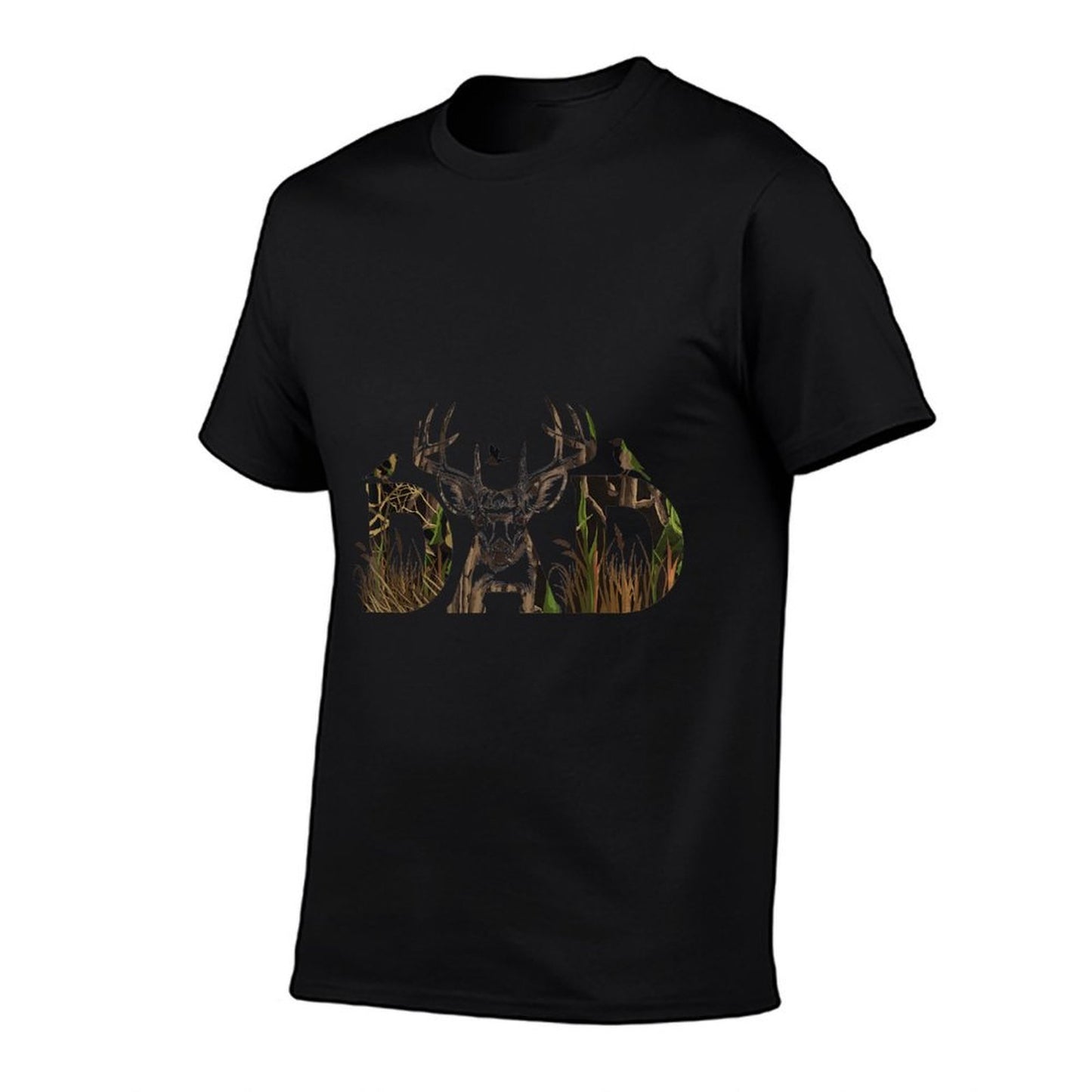 Camo Deer Hunting Dad Hunting Dad Apparel  Moisture-wicking T-Shirt