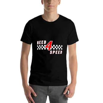 Need 4 Speed Birthday 4 Year Old Racing Car Driver  Versatile T-Shirt