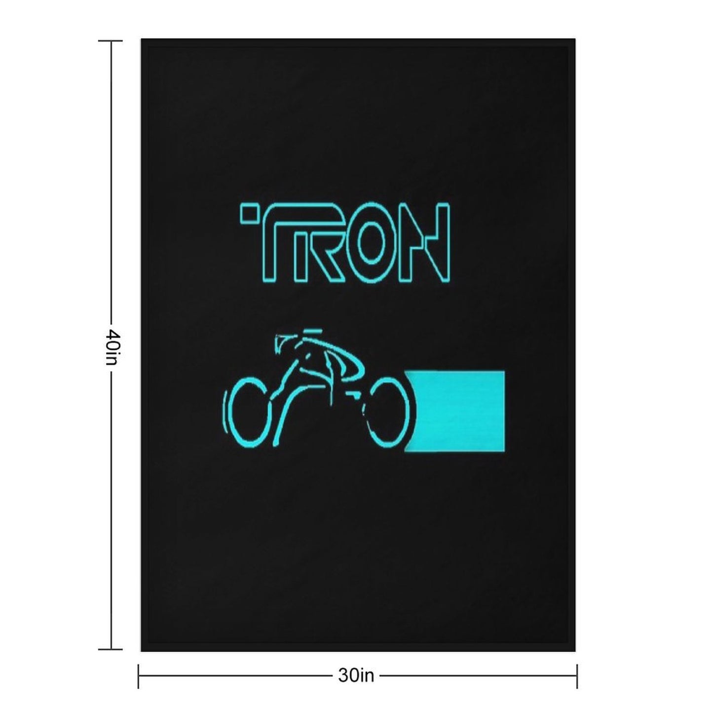 Tron Compact Throw Blanket