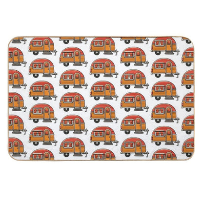 Mini Trailer  Easy Maintenance Bath Mat
