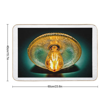 LED Edison Design Filament Bulb  Slip-Resistant Bath Mat