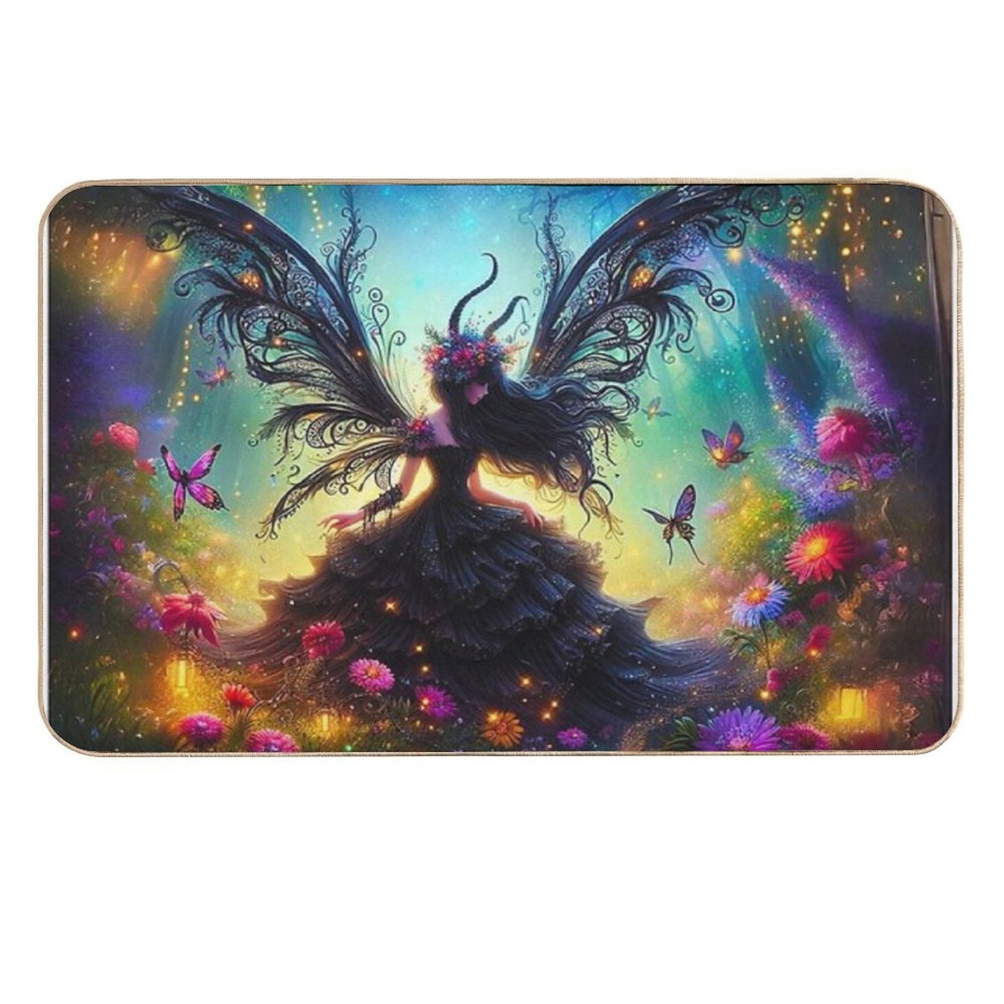 Fairy in Enchanted Woods  Long-Lasting Bath Mat