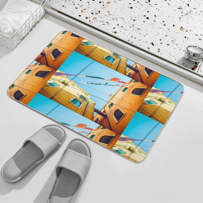 Venice's Architecture  Stain-Proof Bath Mat