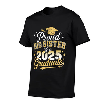 Proud Big Sister Class of 2025 Graduate Senior Graduation  Eco-friendly Material T-Shirt