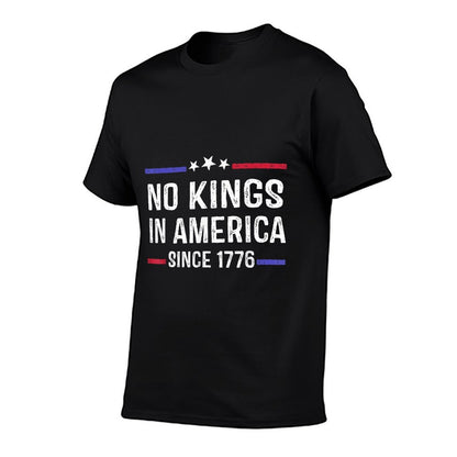 No Kings In America Since 1776 Patriotic USA 4th Of July  Slim-fit Cut T-Shirt