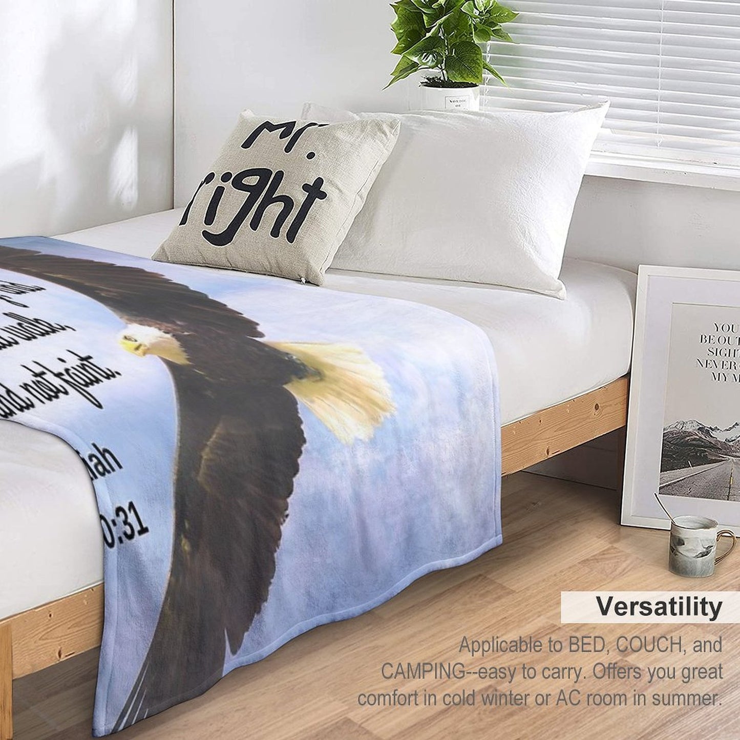 Isaiah 4031 Gift-ready Throw Blanket