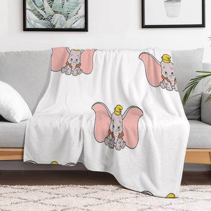 Dumbo Machine-washable Throw Blanket
