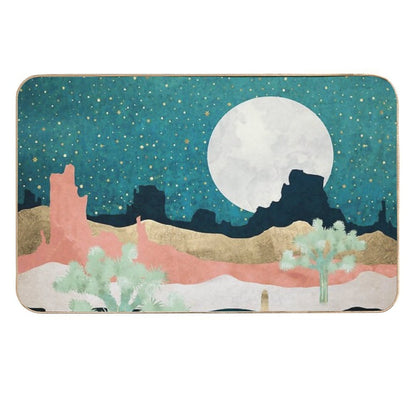 Desert Moon Vista  Odorless Bath Mat
