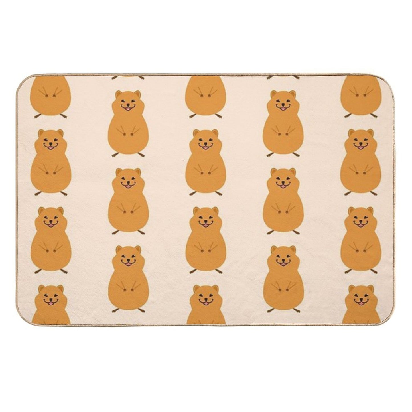 Cute Quokka  Anti-Trip Bath Mat