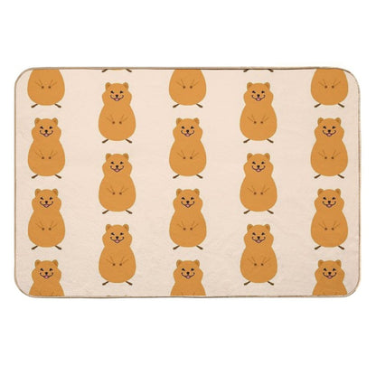 Cute Quokka  Anti-Trip Bath Mat