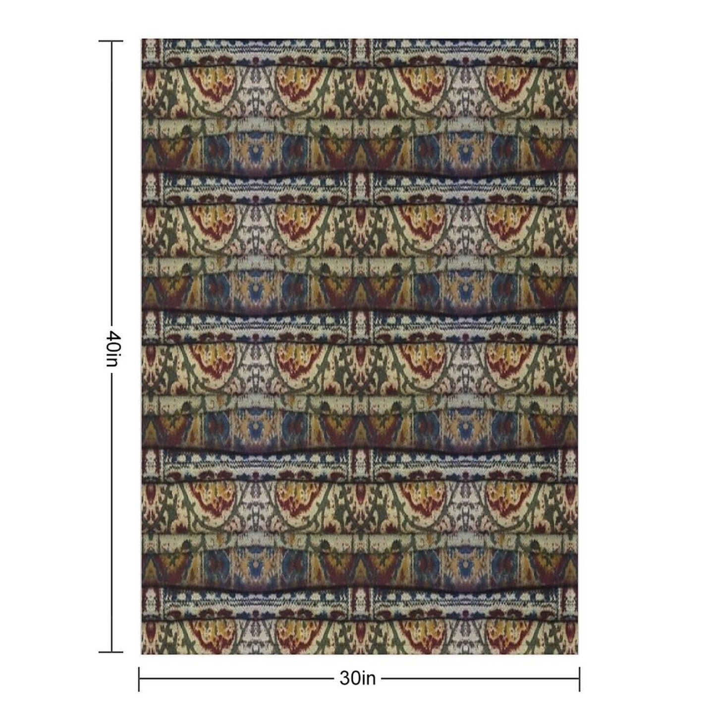Tex Tile (pattern) Versatility Throw Blanket
