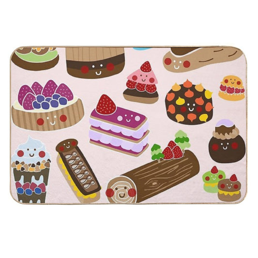 Sweet Tooth  Rapid-Drying Bath Mat