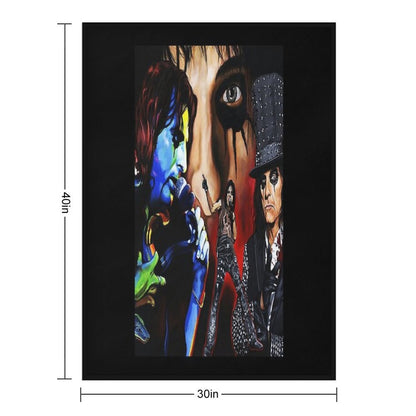 Graphic Picture Alice Cute Cooper Day Gift Multi-functional Throw Blanket