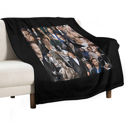 Sam Heughan Velvety-soft Throw Blanket