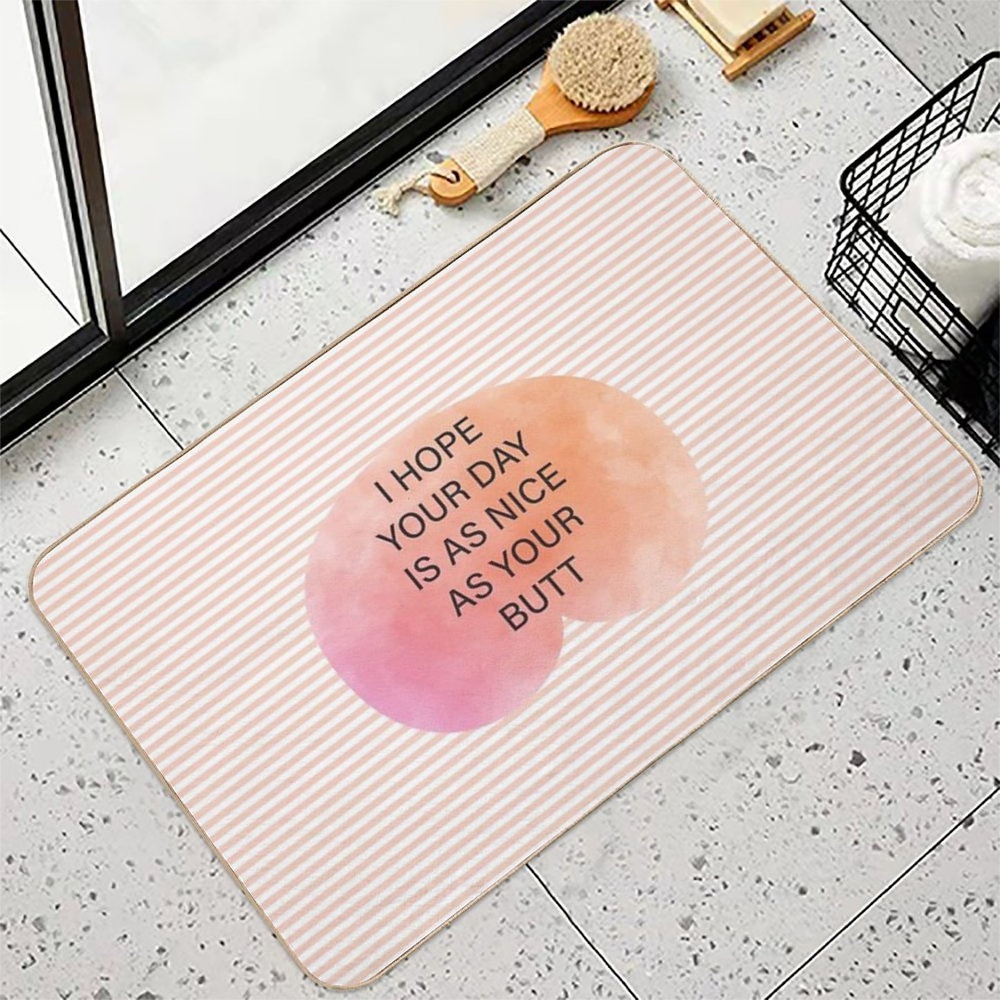 NICE BUTT  Pet-Safe Bath Mat