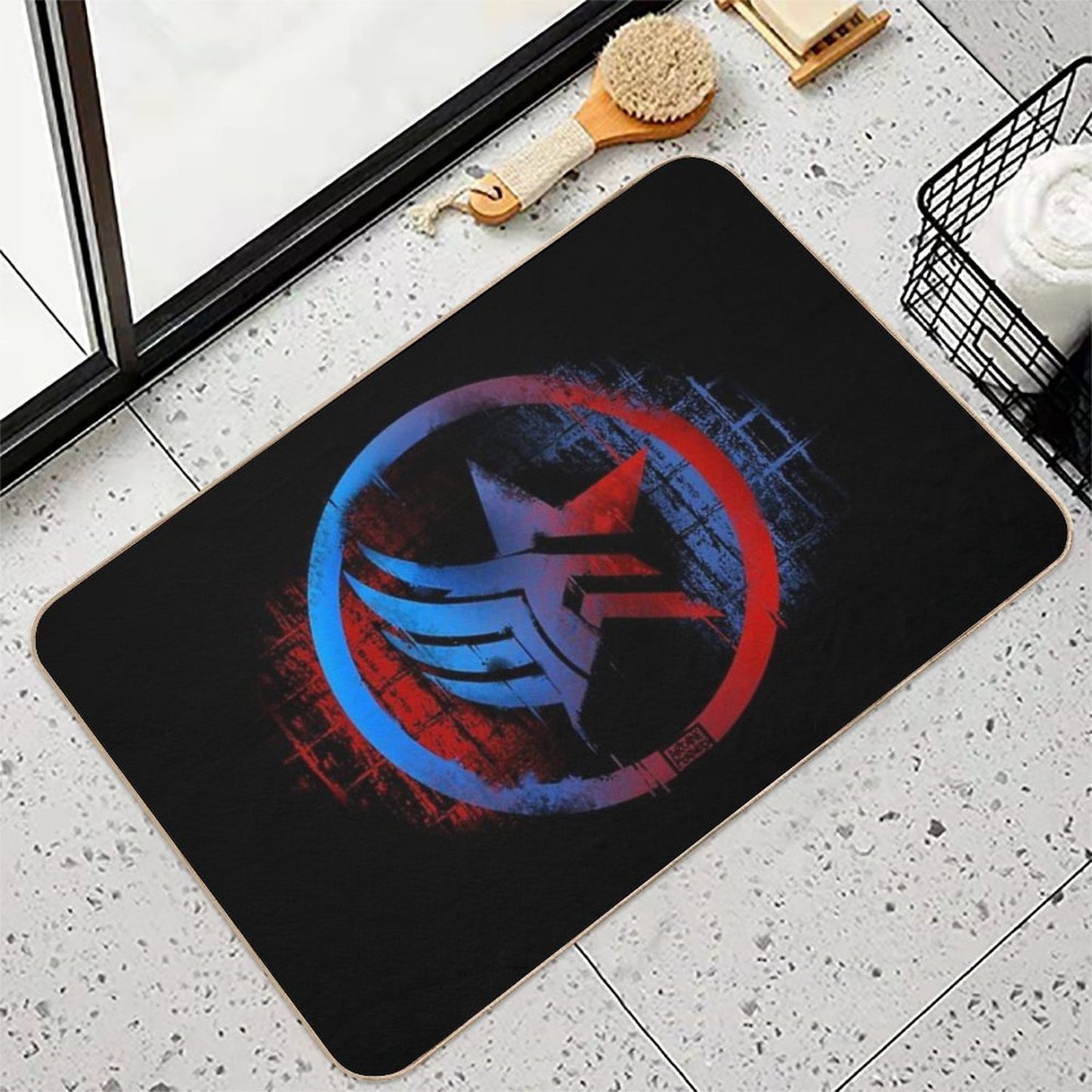 Mass Effect Paragon Renegade  Pet-Safe Bath Mat