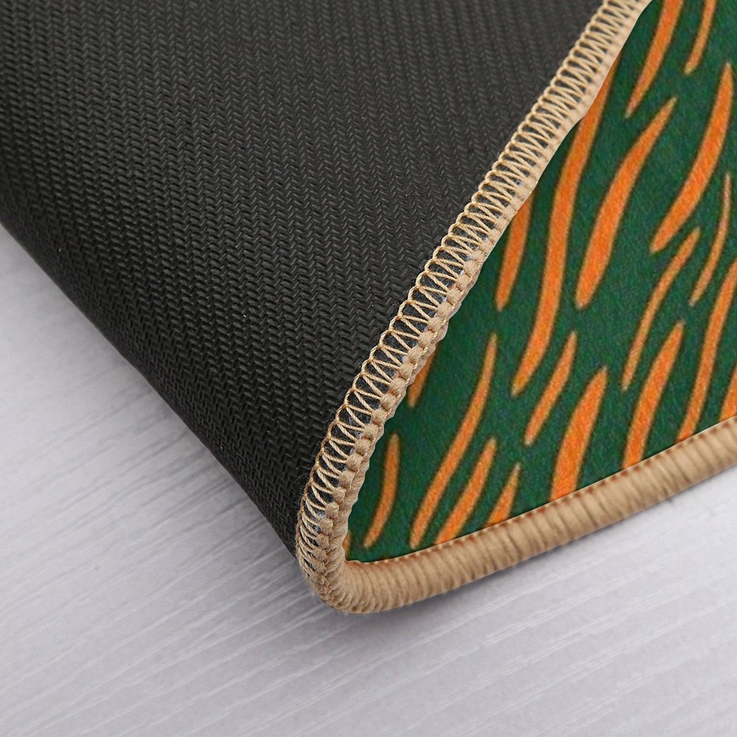 Wavy Stripes - Wavy Stripe Pattern  Eco-Friendly Bath Mat