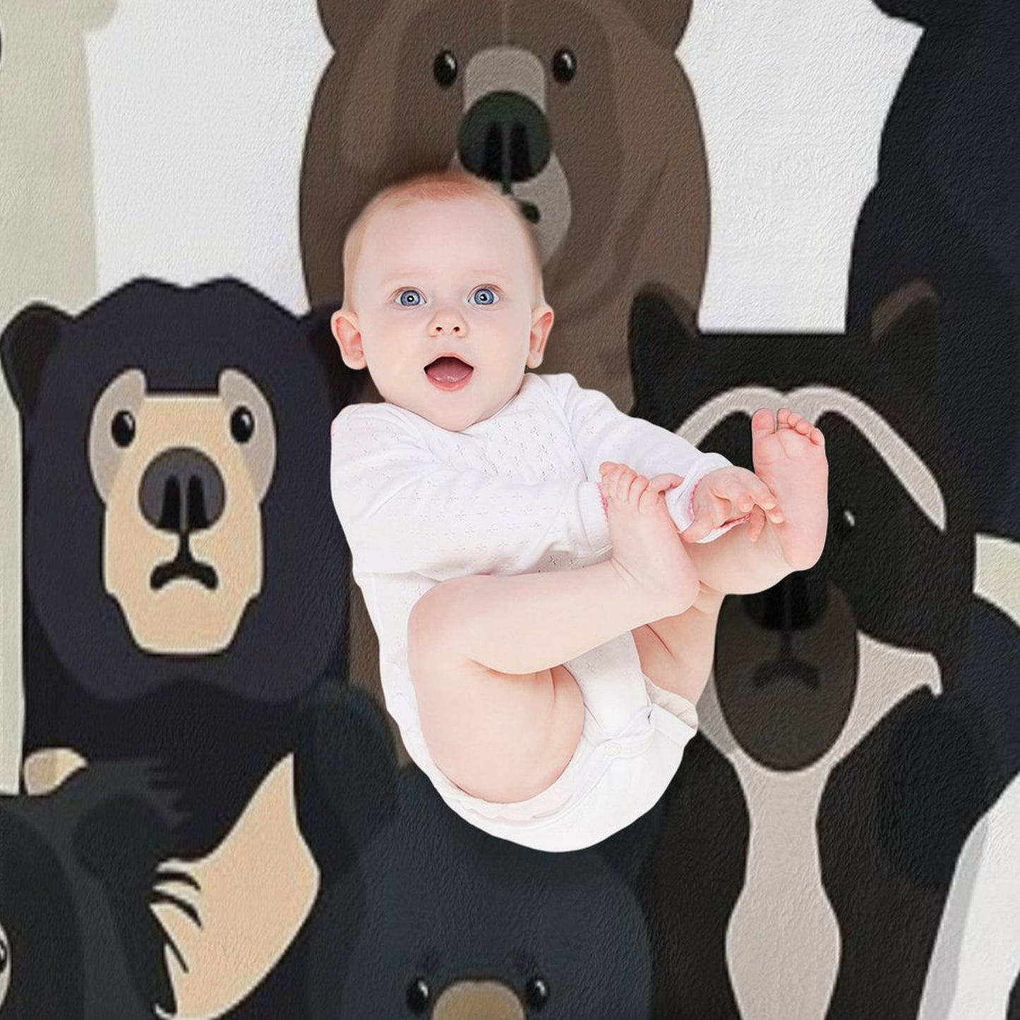 Bears of The World Lightweight Throw Blanket