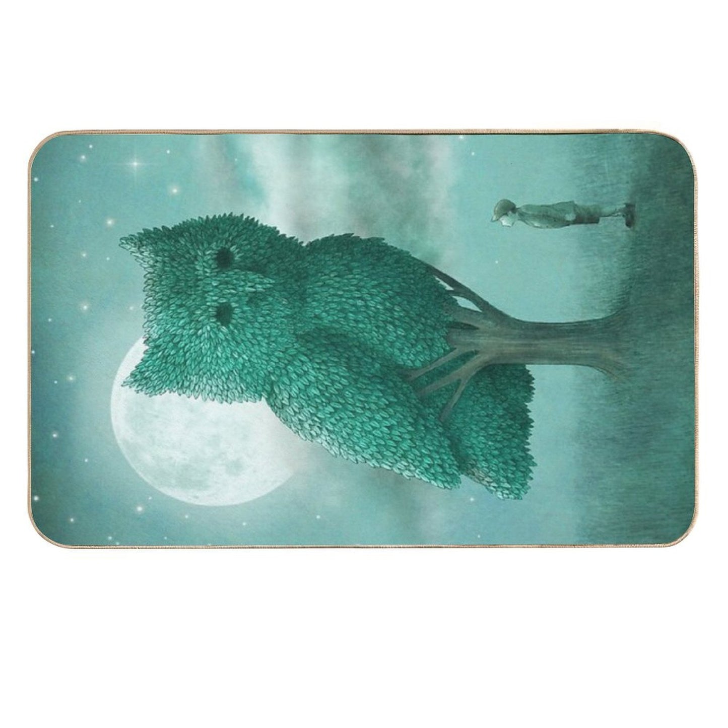 The Night Gardener  Anti-Trip Bath Mat