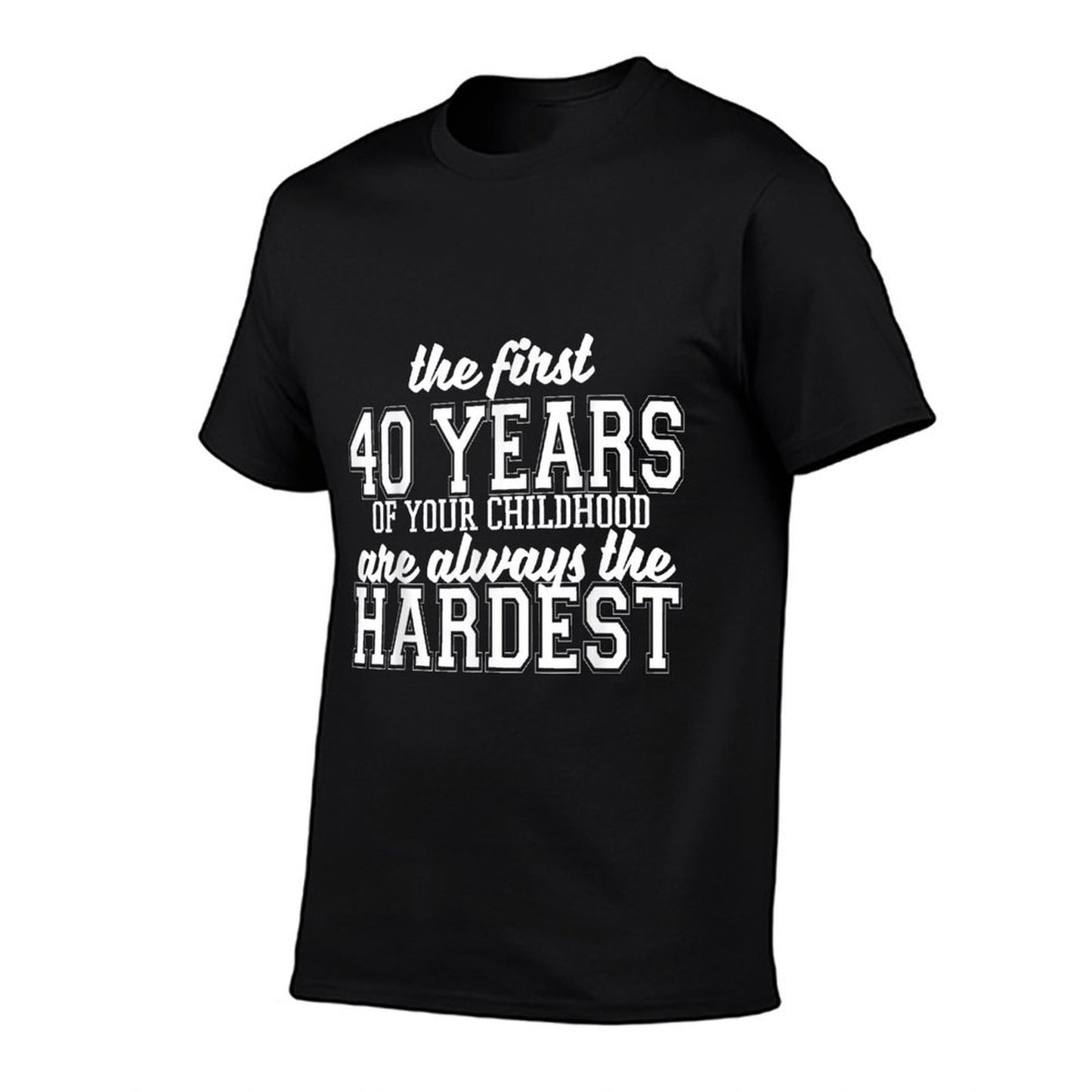 Funny 40th Birthday Gift for Men And Women  Eco-friendly Material T-Shirt