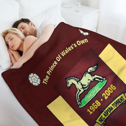 Remembering The Prince Of Wales's Own Regiment Of Yorkshire Gift-ready Throw Blanket