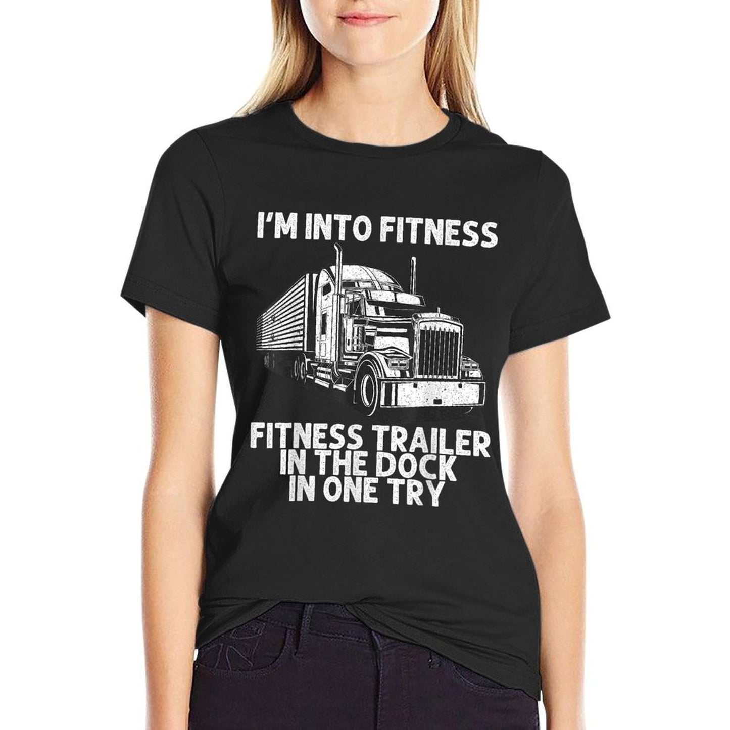 Best Truck Driver Art For Men Dad Women Trucking CDL Trucker  Classic T-Shirt