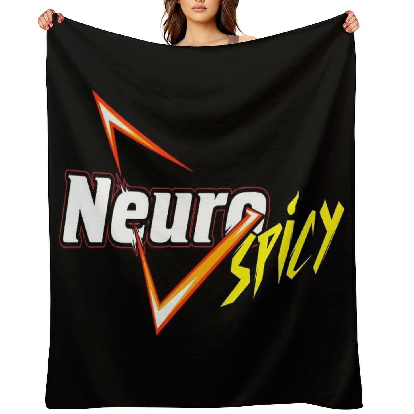 NeuroSPICY Travel-friendly Throw Blanket