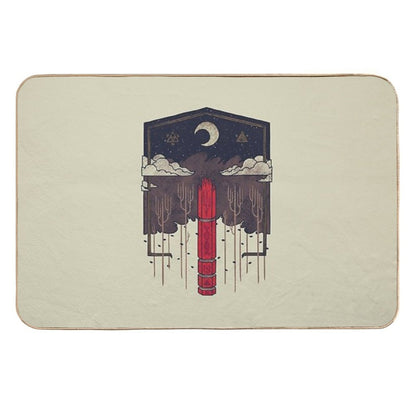 The Lost Obelisk  Pet-Safe Bath Mat