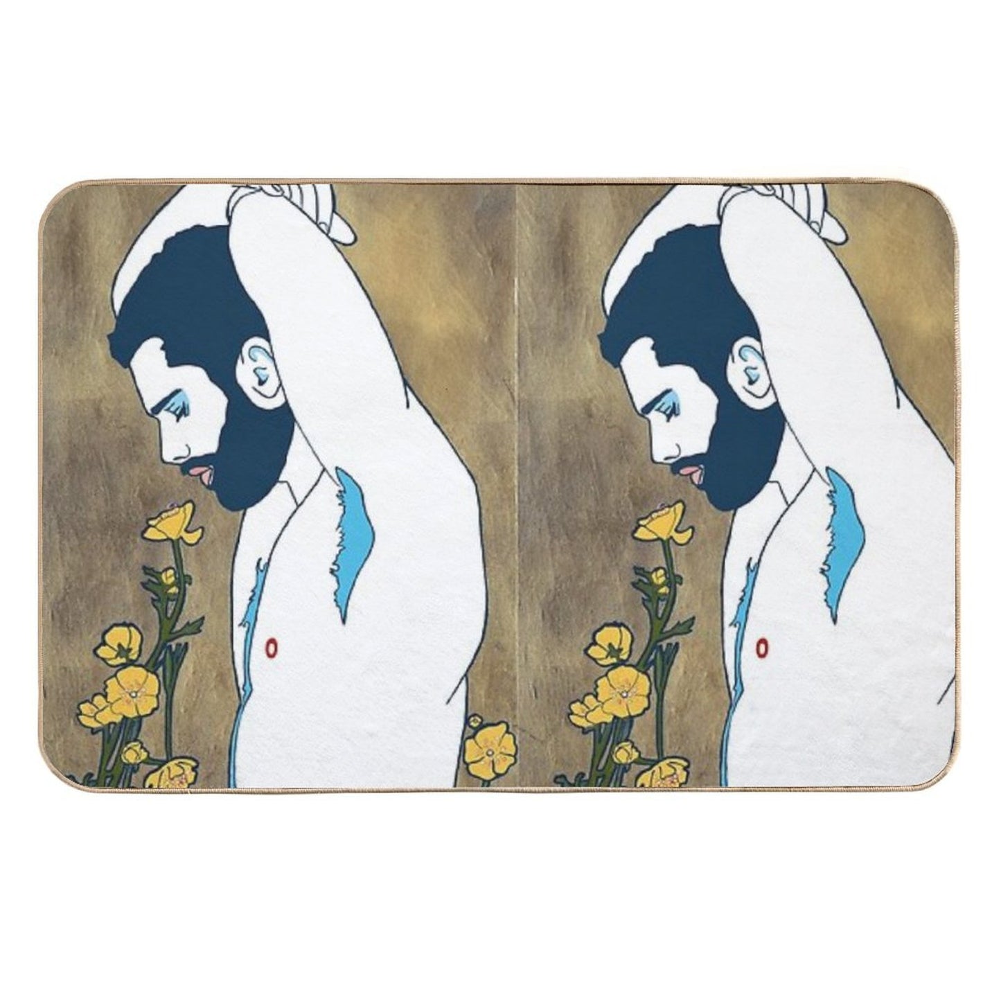 Ladybug Durable Bath Mat