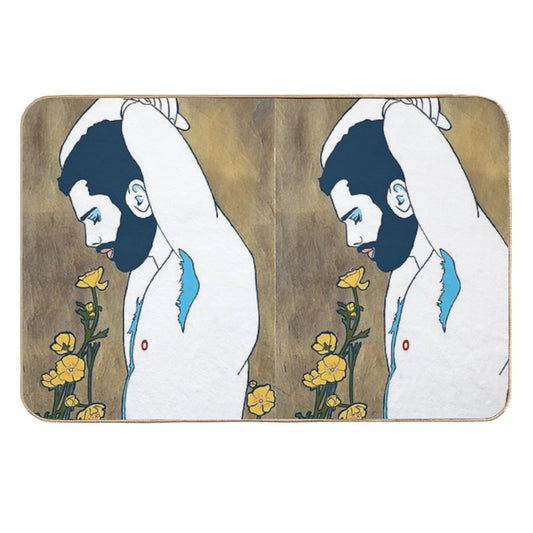 Ladybug Durable Bath Mat
