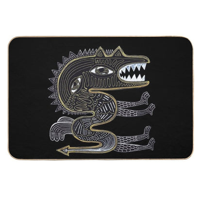 Decorative Surreal Dragon  Versatile Bath Mat
