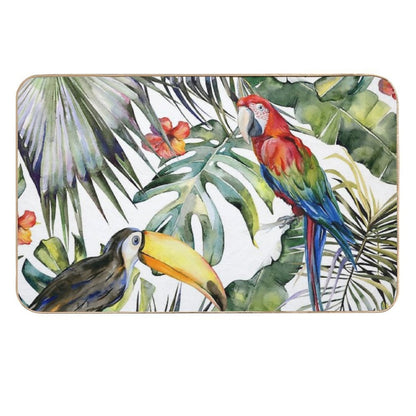 TROPICAL JUNGLE  Stain-Proof Bath Mat