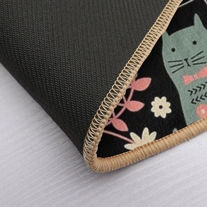 Cat Folk  Stain-Proof Bath Mat