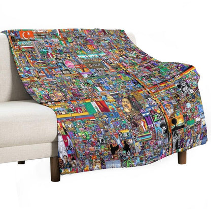 HQ R Place 2022 Atlas Final Image Versatility Throw Blanket