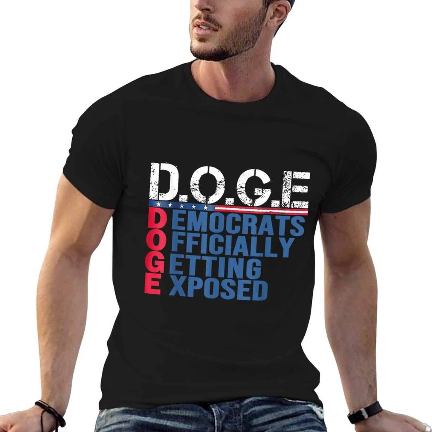 DOGE D.O.G.E Department Of Government Efficiency Mens Womens  Moisture-wicking T-Shirt