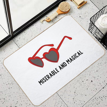 22 Red Taylor Swift  Versatile Bath Mat
