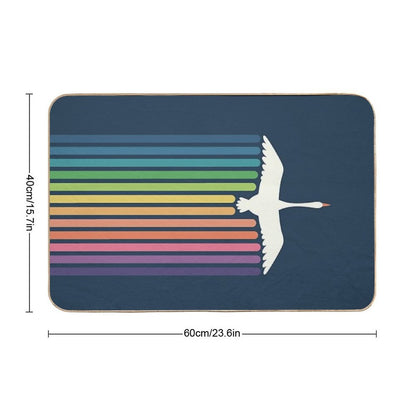 The Sky Is Not The Limit  Dirt-Trapping Bath Mat